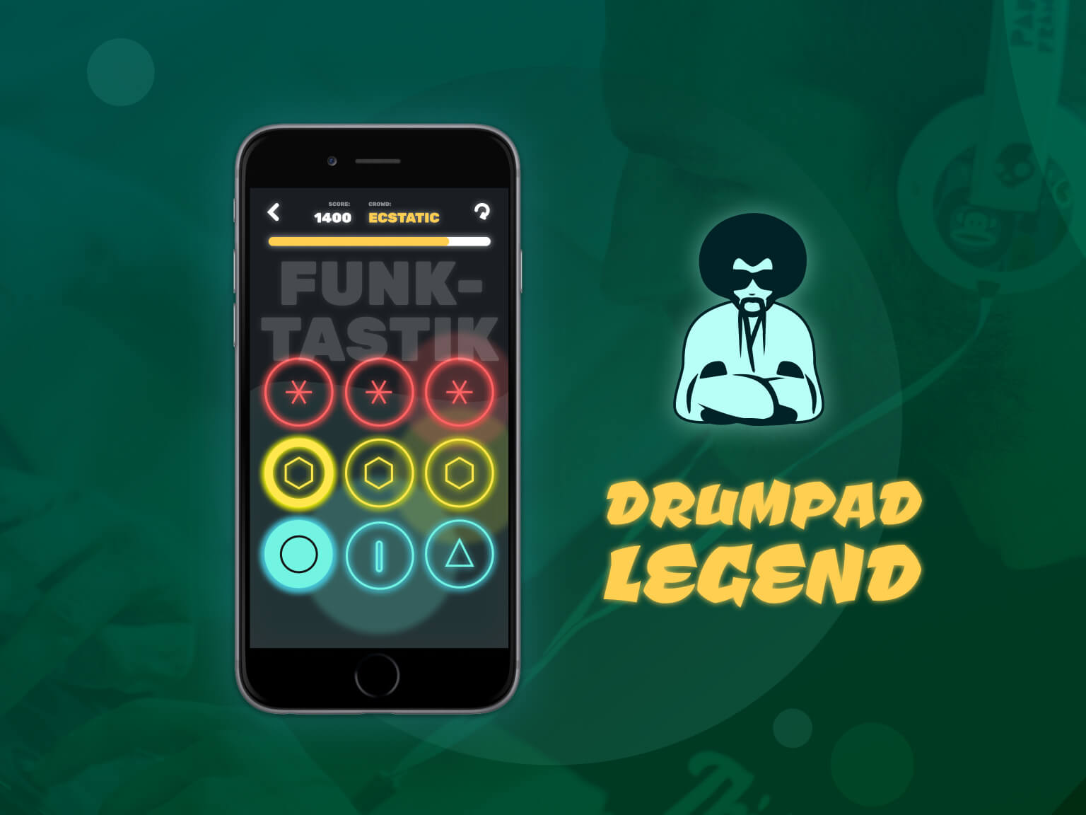 csodesigns drumpad legend screen